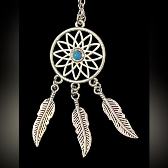 Dream Catcher Necklace & Earring Set - Picture 3 of 8